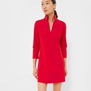Tuckernuck Red Ponte Clifton Dress